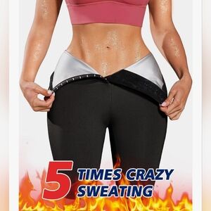 Shaping garments with high-waisted tummy control and buttock lifting effect